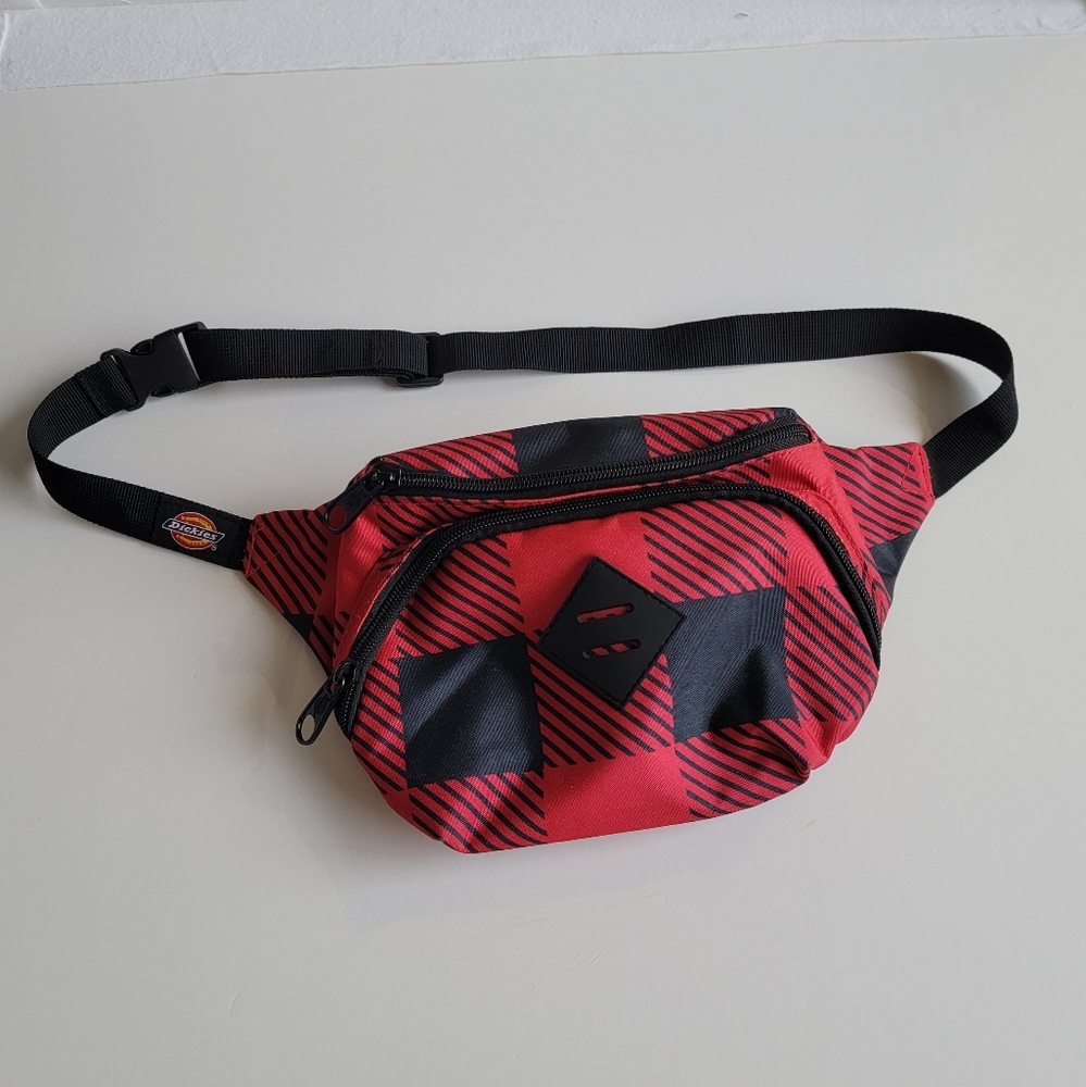 DICKIES PLAID FANNY PACK